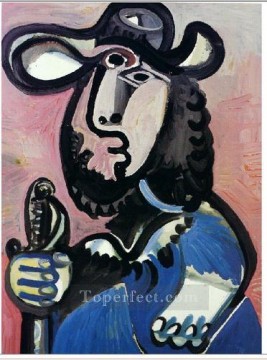 Artworks by 350 Famous Artists Painting - Musketeer 1972 Pablo Picasso